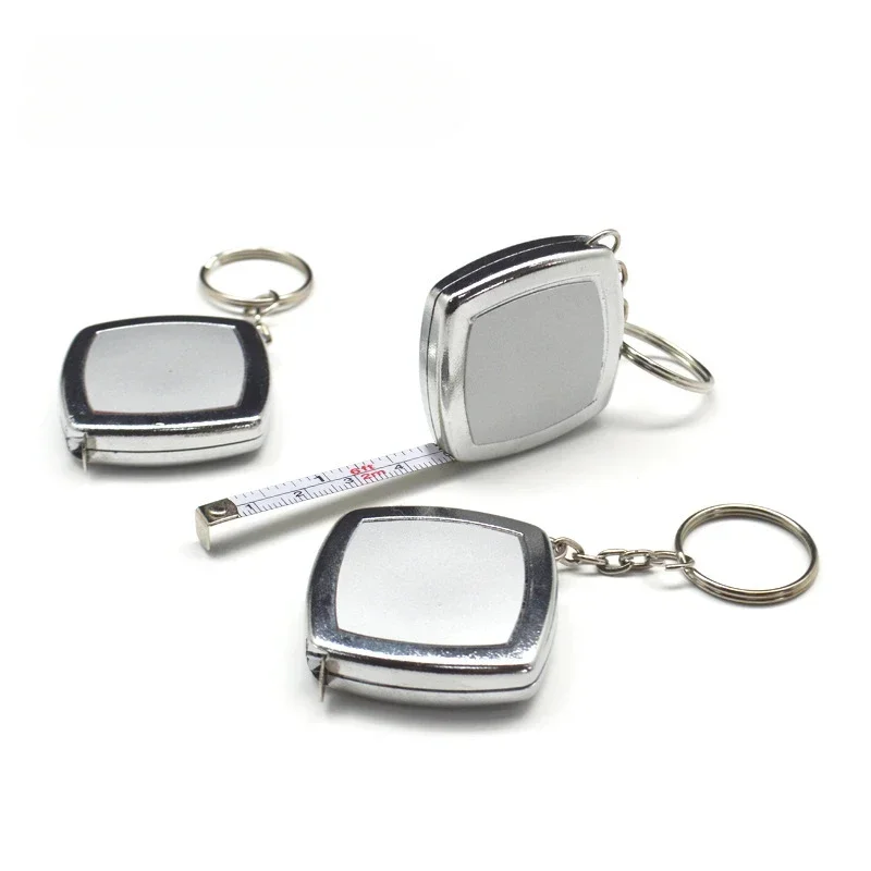 Tape Dispenser Weighted - 2M Mini-Klebeband-Schlüsselanhänger, tragbar, niedlich, kleines Stahlband,