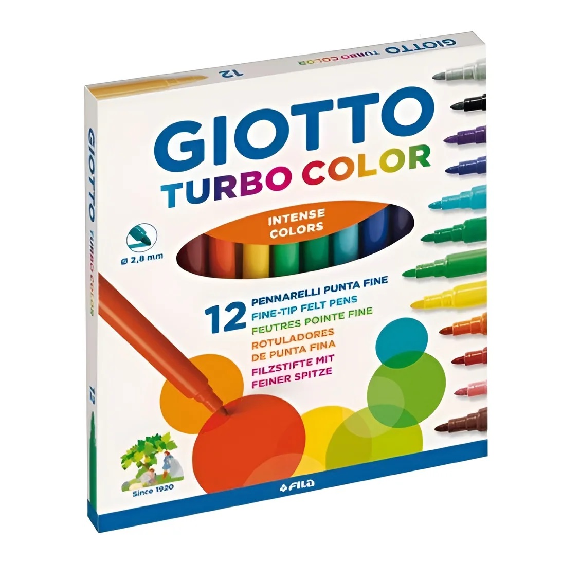 Copic Marker Sketch - Ausgefallener 12-Farben-waschbarer farbiger Stift, Malmarker, Künstler-Zeichenset,