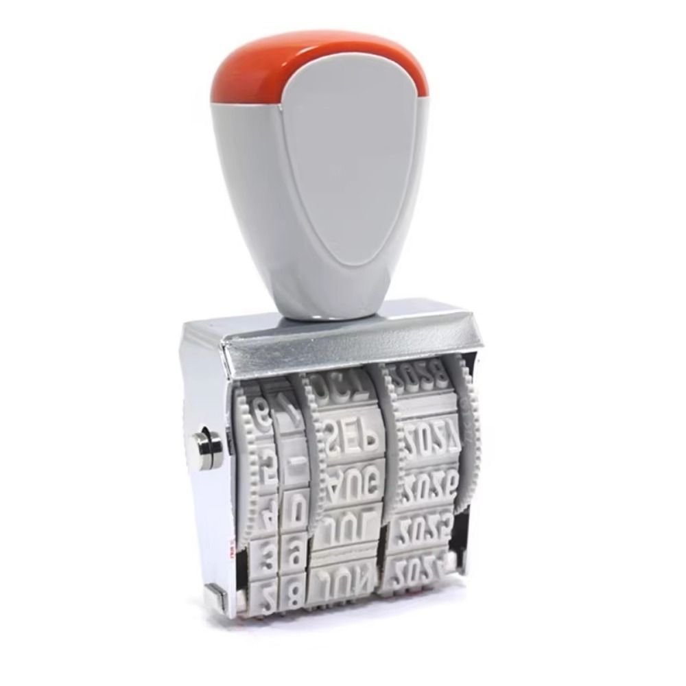 Rubber Date Stamp - Praktischer digitaler Datumsstempel, verstellbarer, klar abdruckender,