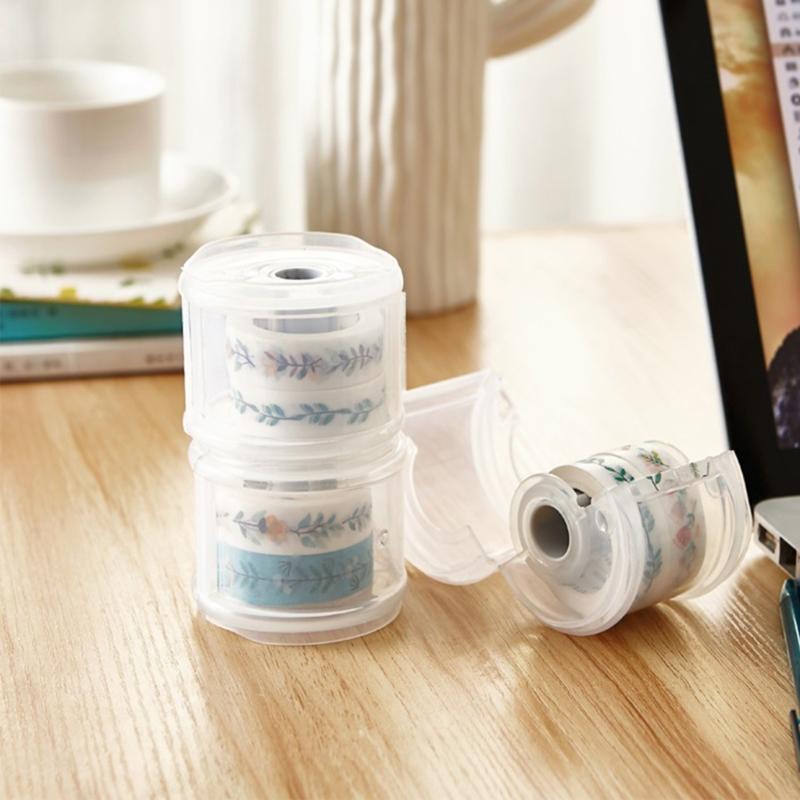 4 Stück Kunststoffband-Aufbewa – Tape Dispenser Weighted Bewertung und Preis