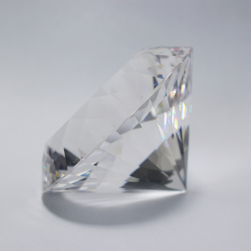 150mm Transparent Optische Kri – Paper Weight Crystal Bewertung und Preis