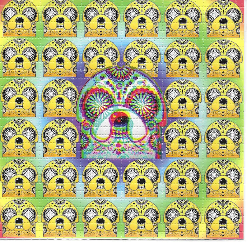 Crazy Time Psychedelic LSD Aci – Ink Blotter Paper Bewertung und Preis