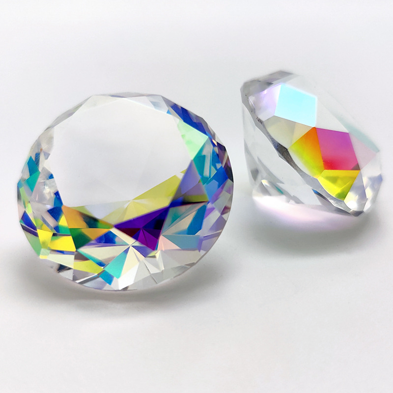30-80mm AB Bunte K9 Kristall D – Paper Weight Crystal Bewertung und Preis