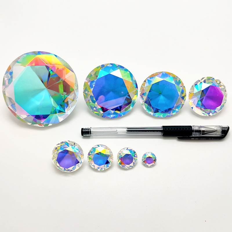 30-80mm AB Bunte K9 Kristall D – Paper Weight Crystal Bewertung und Preis