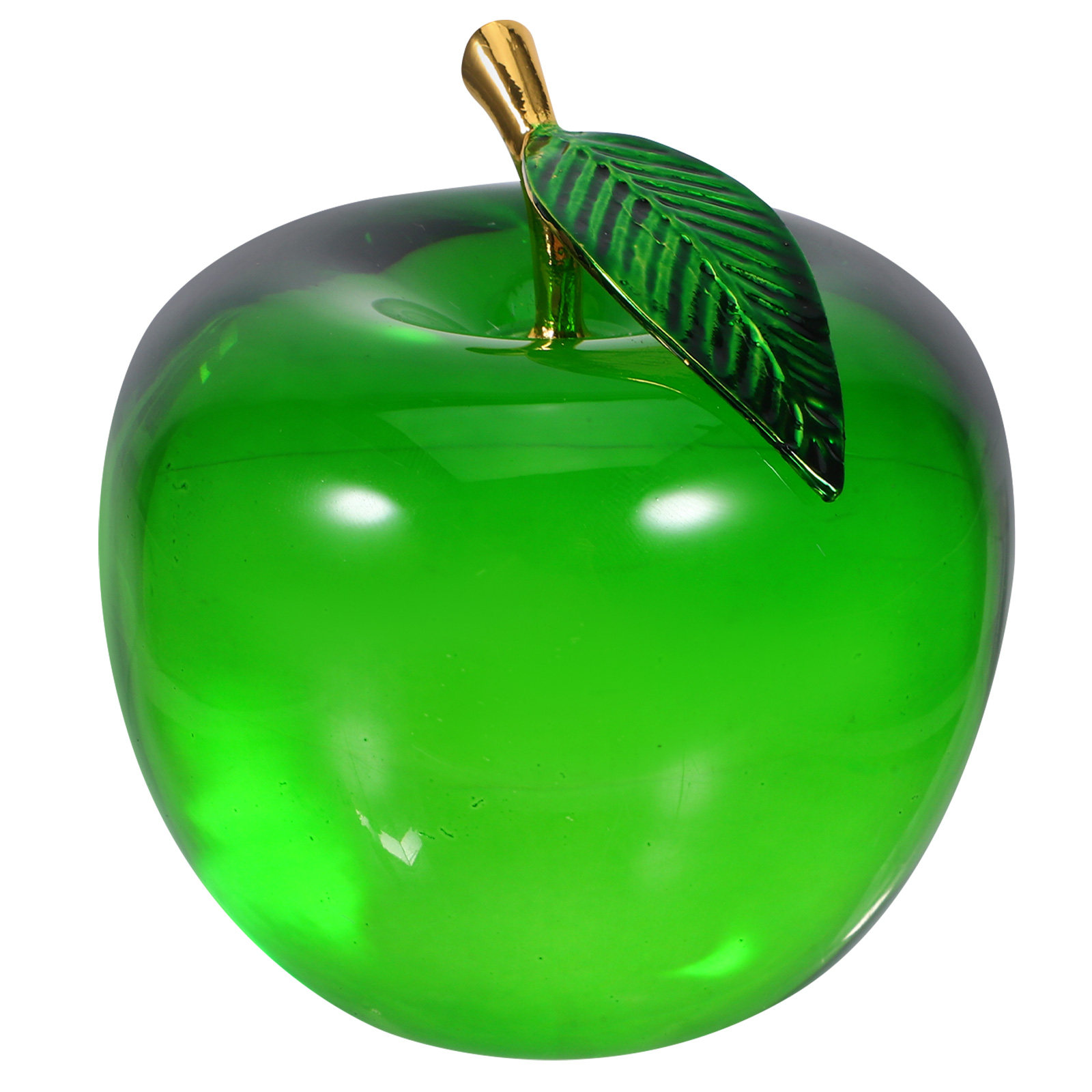 Kleine Apfel-Frucht-Dekoration – Paper Weight Crystal Bewertung und Preis