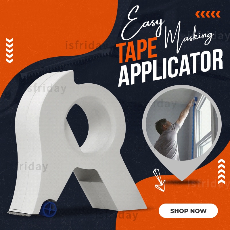 Maler-Abdeckband, Applikator,  – Tape Dispenser Weighted Bewertung und Preis