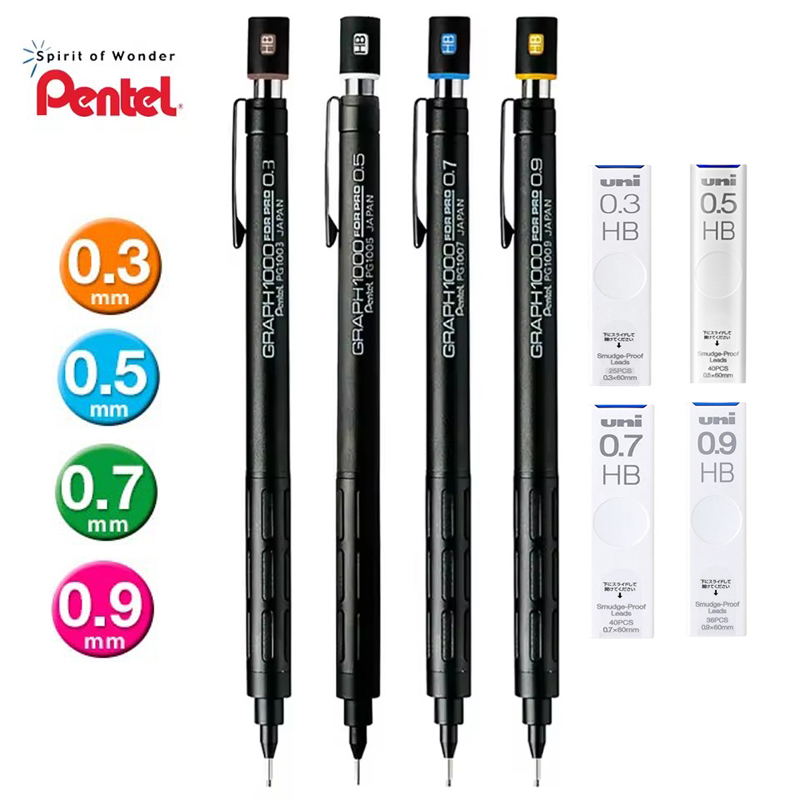 Pentel PG1000 Graph für PRO Bl – Mechanical Pencil 0.3 Bewertung und Preis