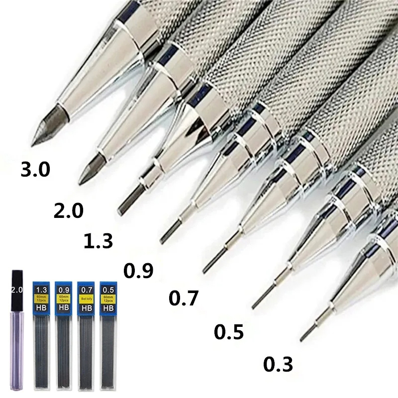 Druckbleistift aus Metall, 0,3 – Mechanical Pencil 0.3 Bewertung und Preis
