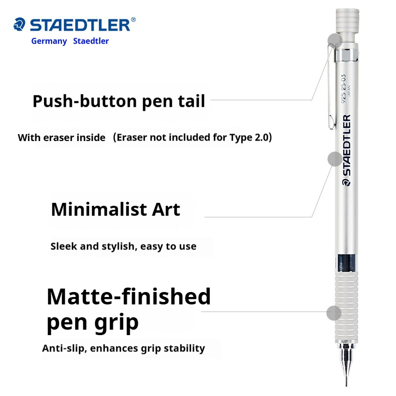 Staedtler 925 Vollmetall-Zeich – Mechanical Pencil 0.3 Bewertung und Preis