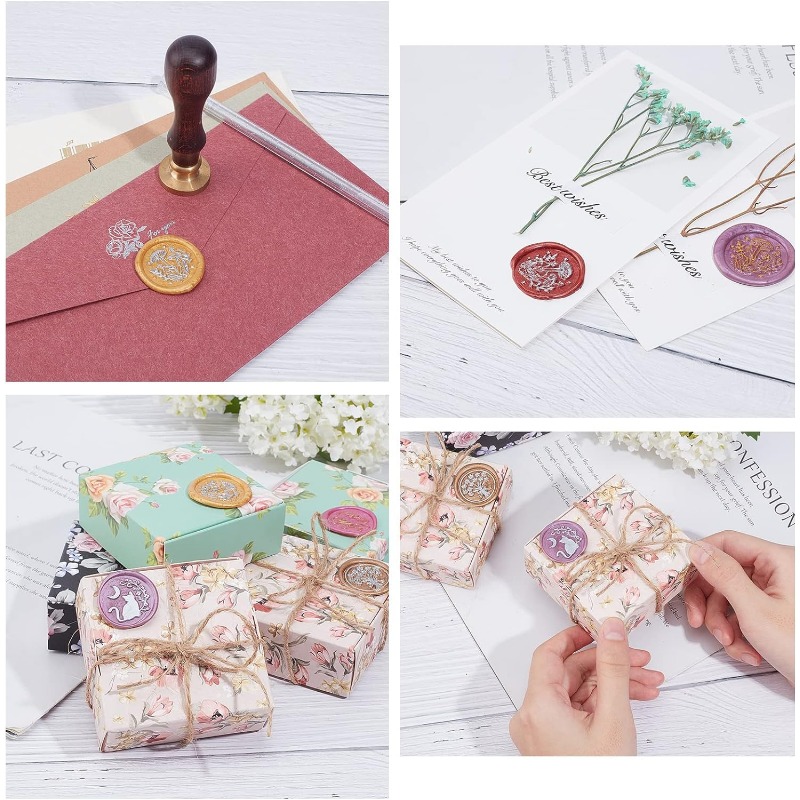 1 Set Schloss Wachssiegelstemp – Wax Seal Stamp Set Bewertung und Preis