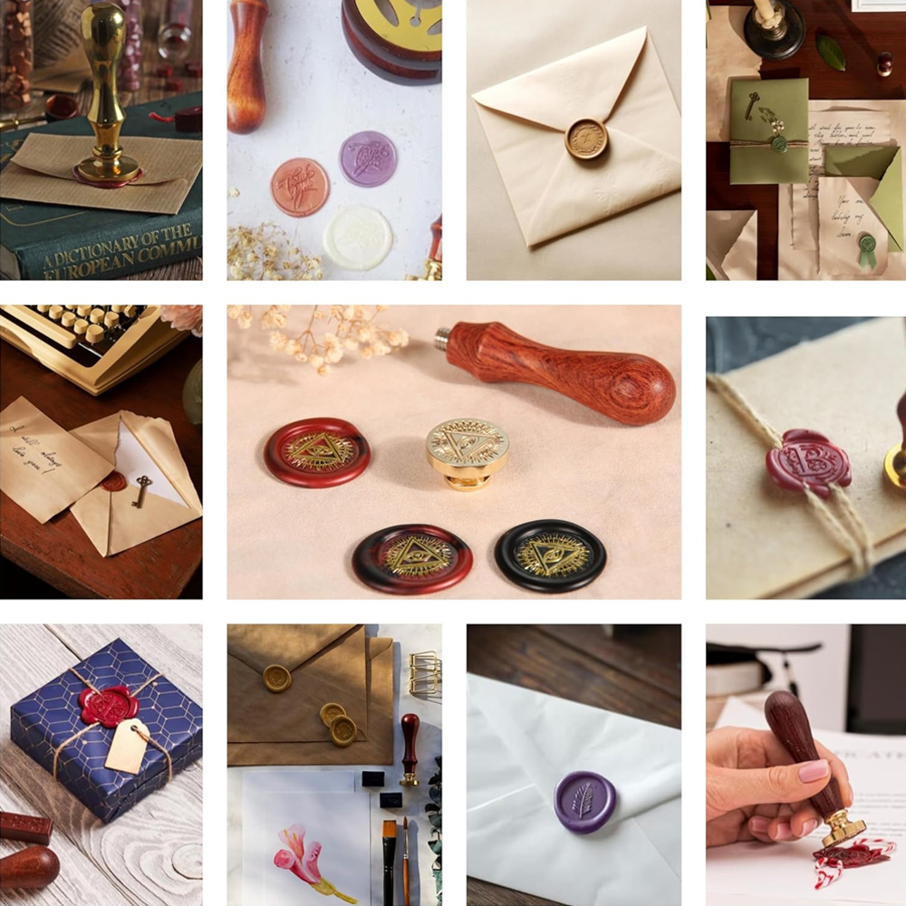 Individuelles Wachssiegel-Stem – Wax Seal Stamp Set Bewertung und Preis