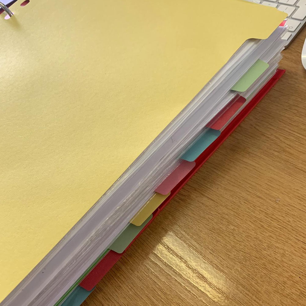 12 Stück A4-Indextrennblätter  – Tab Divider A4 Bewertung und Preis