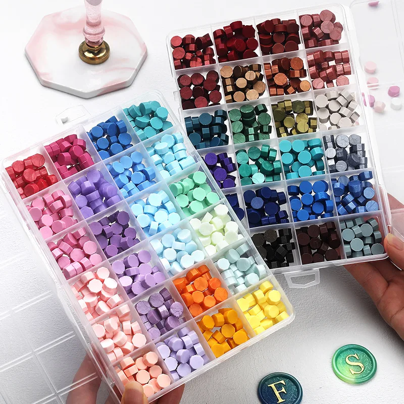 Retro-Siegelwachs-Perlen-Set,  – Wax Seal Stamp Set Bewertung und Preis