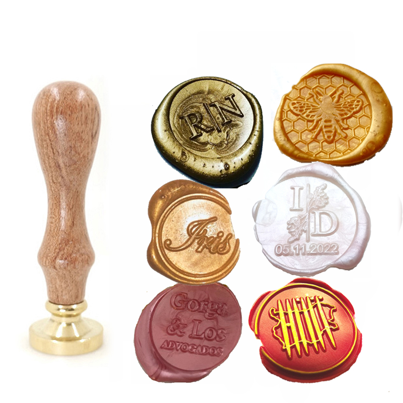 Maßgefertigter Messing-Wachssi – Wax Seal Stamp Set Bewertung und Preis